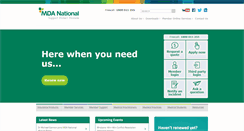 Desktop Screenshot of mdanational.com.au